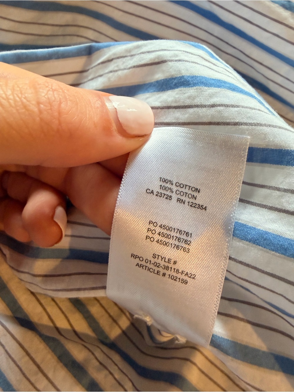 Babaton oversized button down - Picture 3 of 3